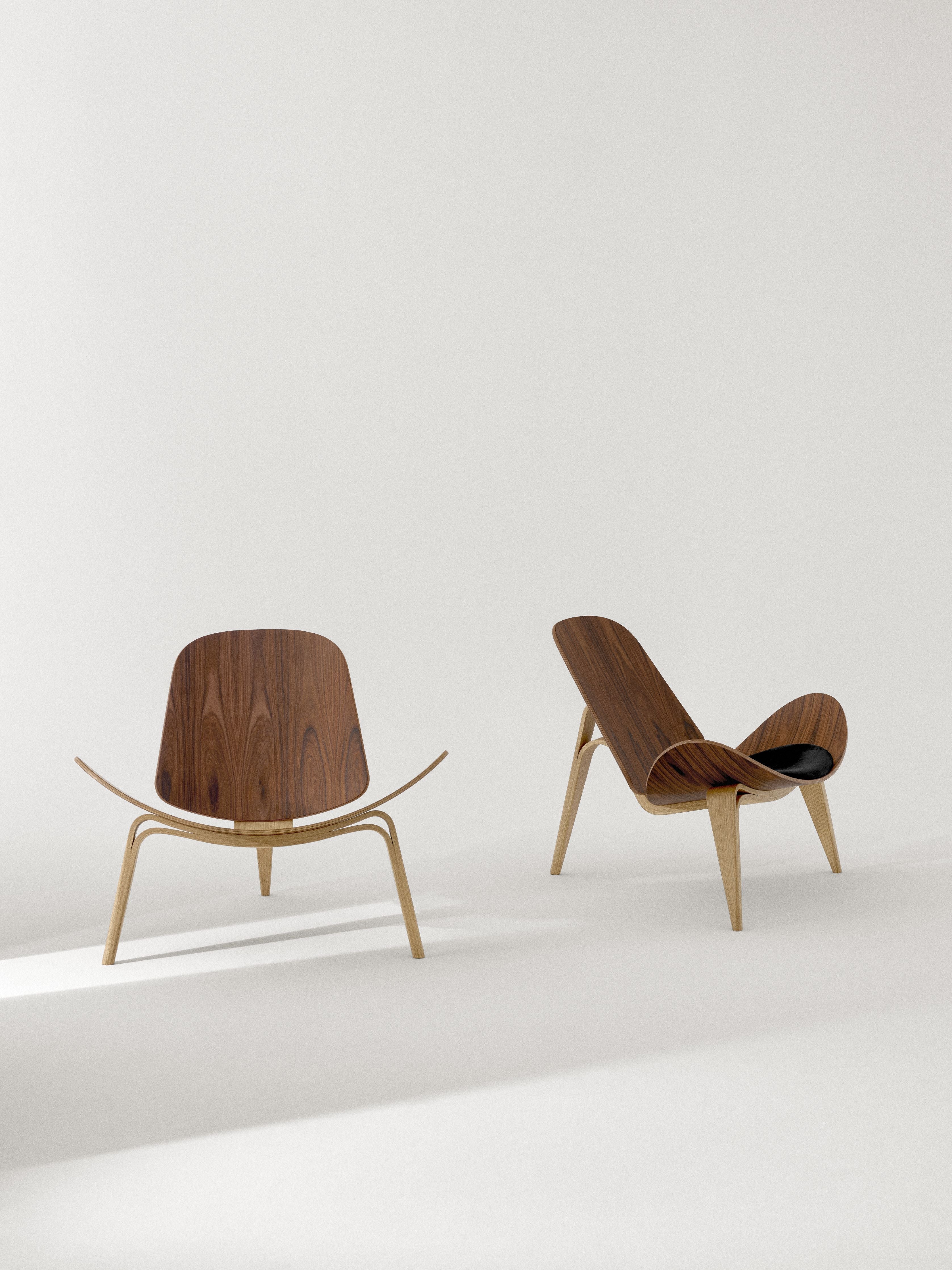 Carl Hansen Ch07 Shell Chair With Seat Padding, 60th Anniversary Edition