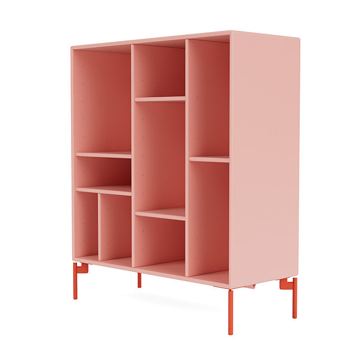 Montana Compile Decorative Shelf With Legs, Ruby/Rosehip