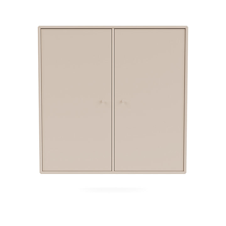 Montana Cover Cabinet With Suspension Rail, Clay