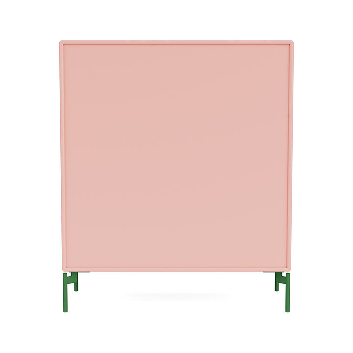 Montana Cover Cabinet With Legs, Ruby/Parsley