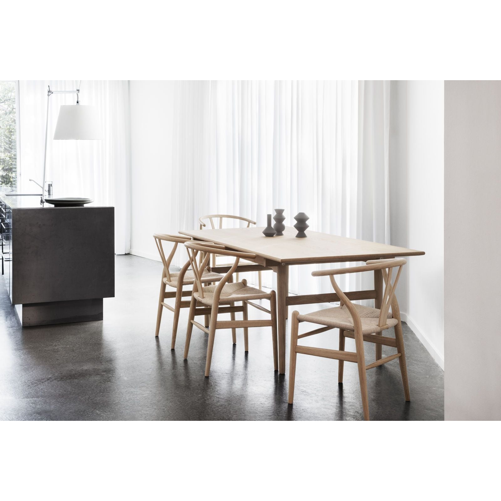 CARL HANSEN CH24 WISHBONE KRIKA PŘÍRODNÍ, Mýdlový dub