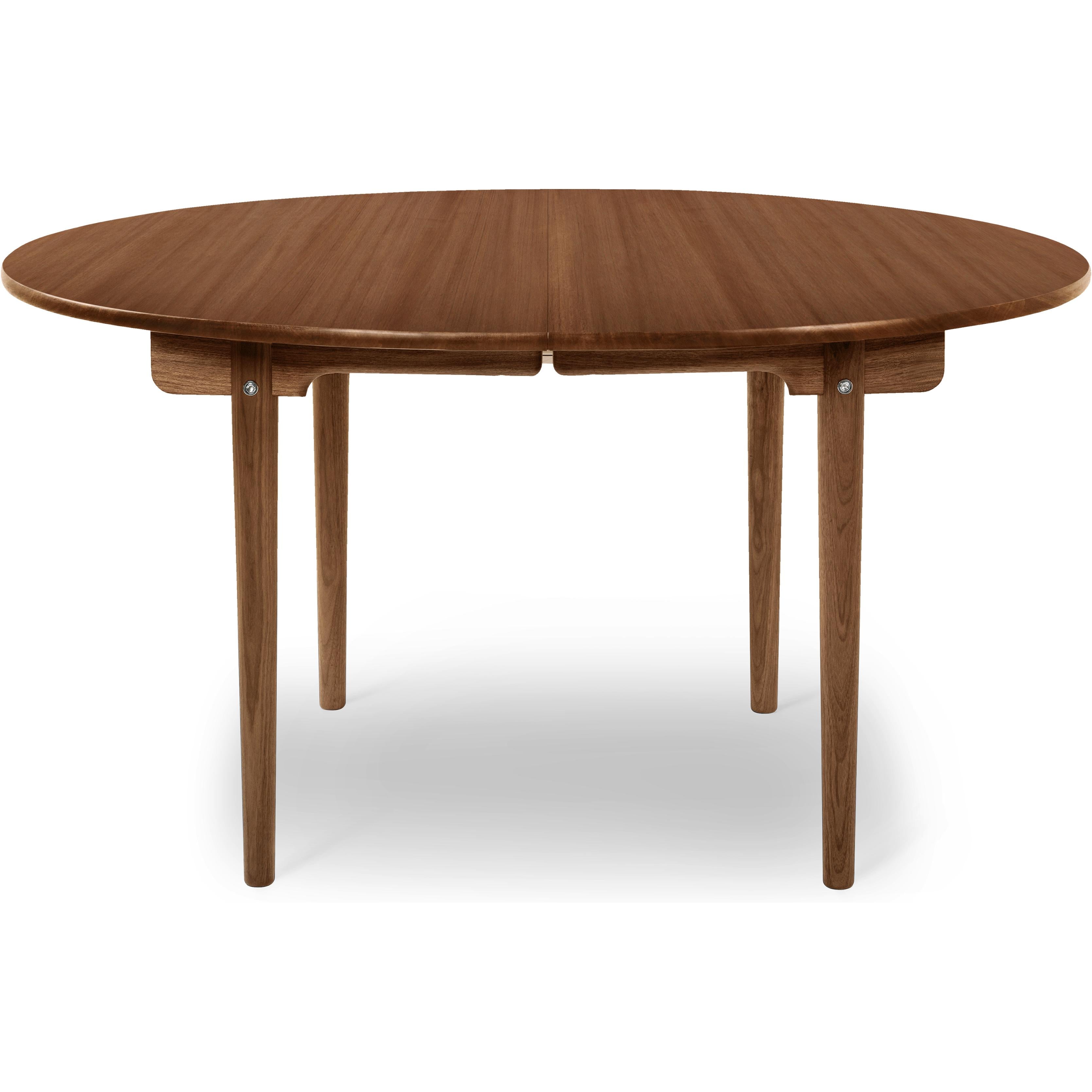 Carl Hansen Ch337 Dining Table 140x115 Cm, Mahogany Oiled