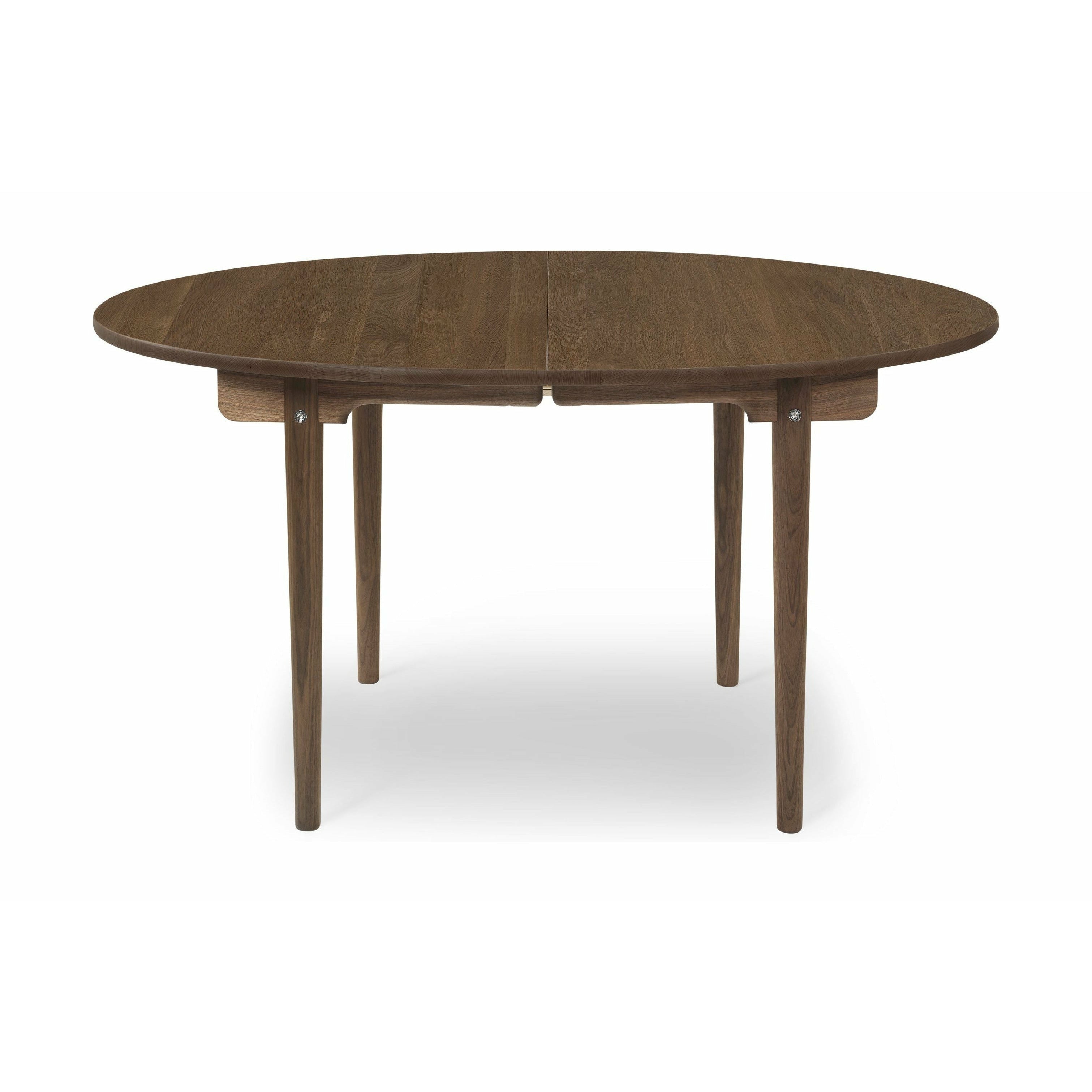 Jídelní stůl Carl Hansen CH337 navržený pro 2 talíře, dubový kouřový barevný olej