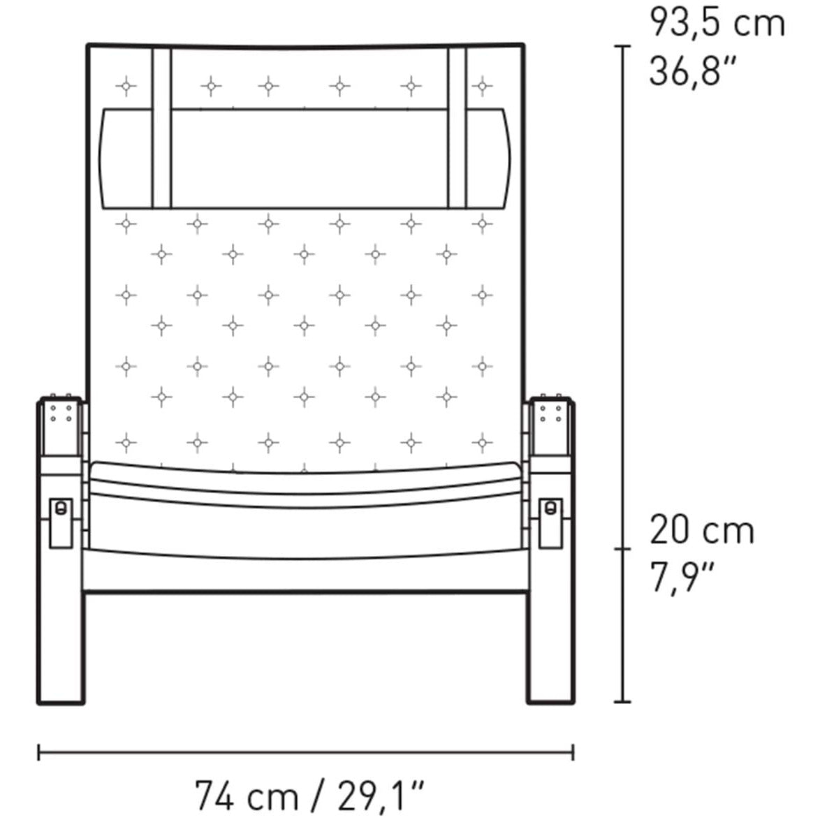 Karl Hansen FK10 PLICA LIDSE OAK OOLED/CANVAS, přírodní