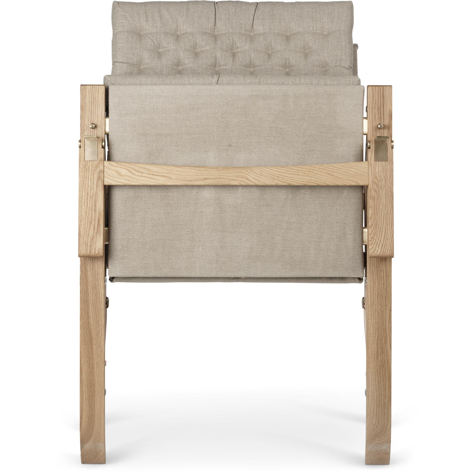 Carl Hansen Fk11 Plica Chair Oak Oaked/Canvas, Natural