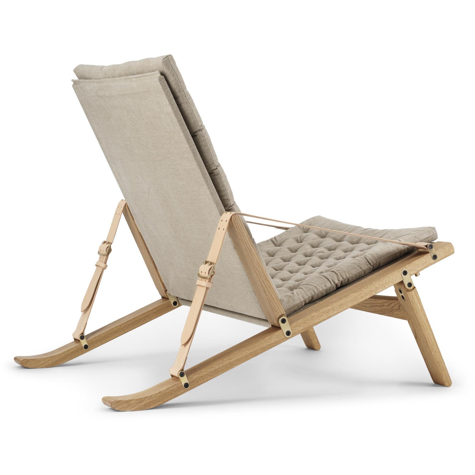 Carl Hansen Fk11 Plica Chair Oak Oaked/Canvas, Natural