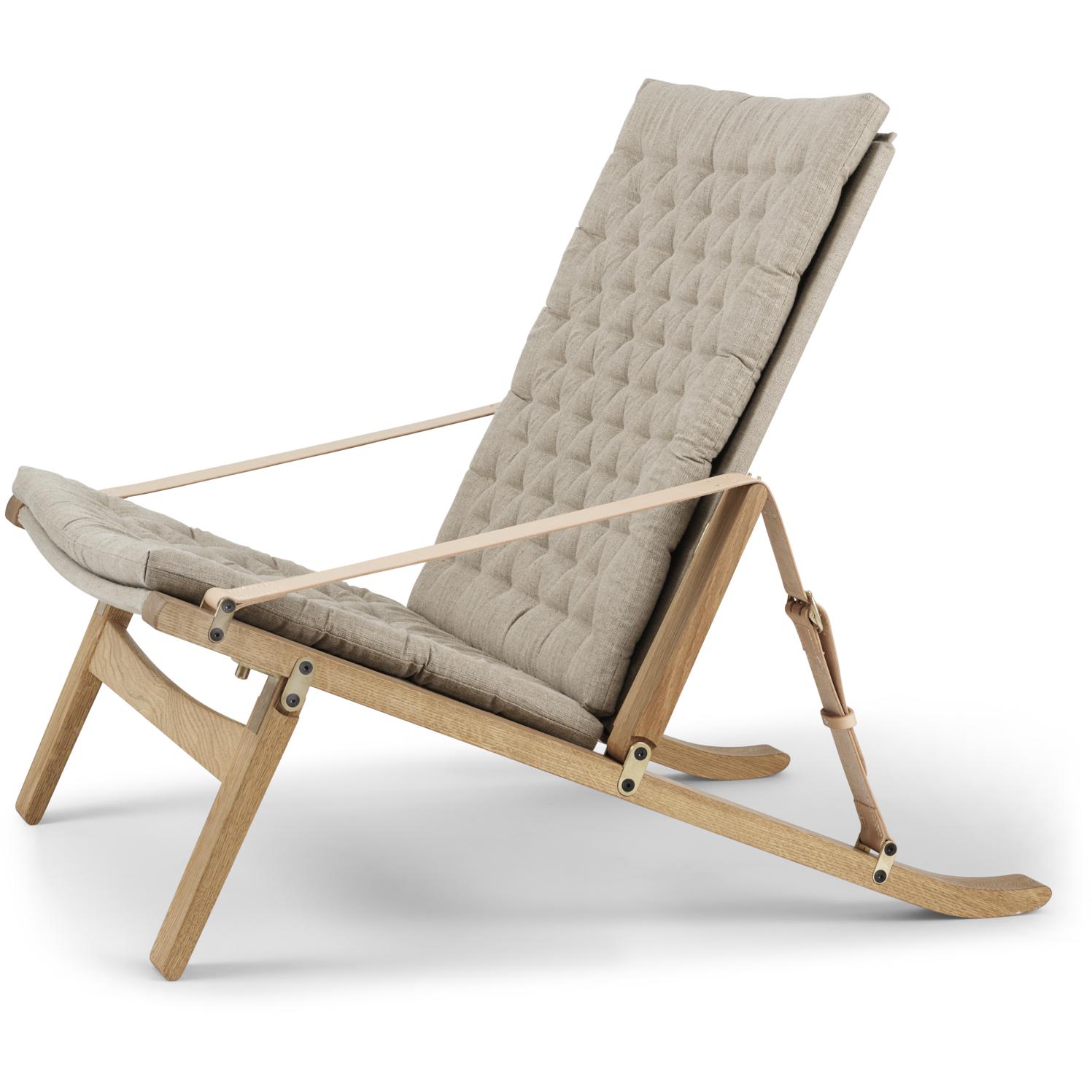 Carl Hansen Fk11 Plica Chair Oak Oaked/Canvas, Natural