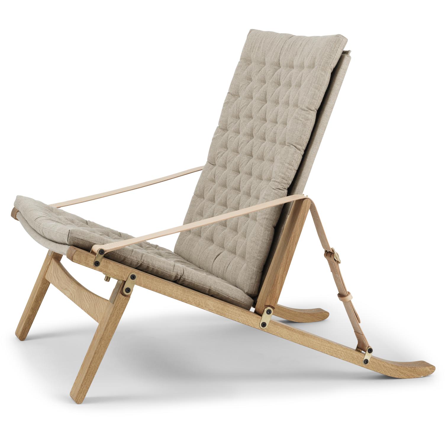 Carl Hansen Fk11 Plica Chair Oak Oaked/Canvas, Natural