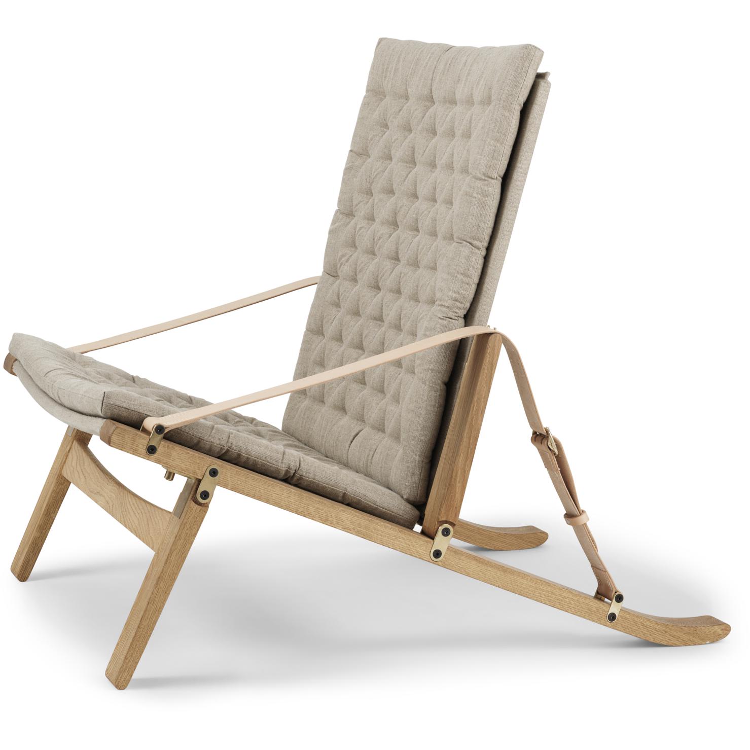 Carl Hansen Fk11 Plica Chair Oak Oaked/Canvas, Natural