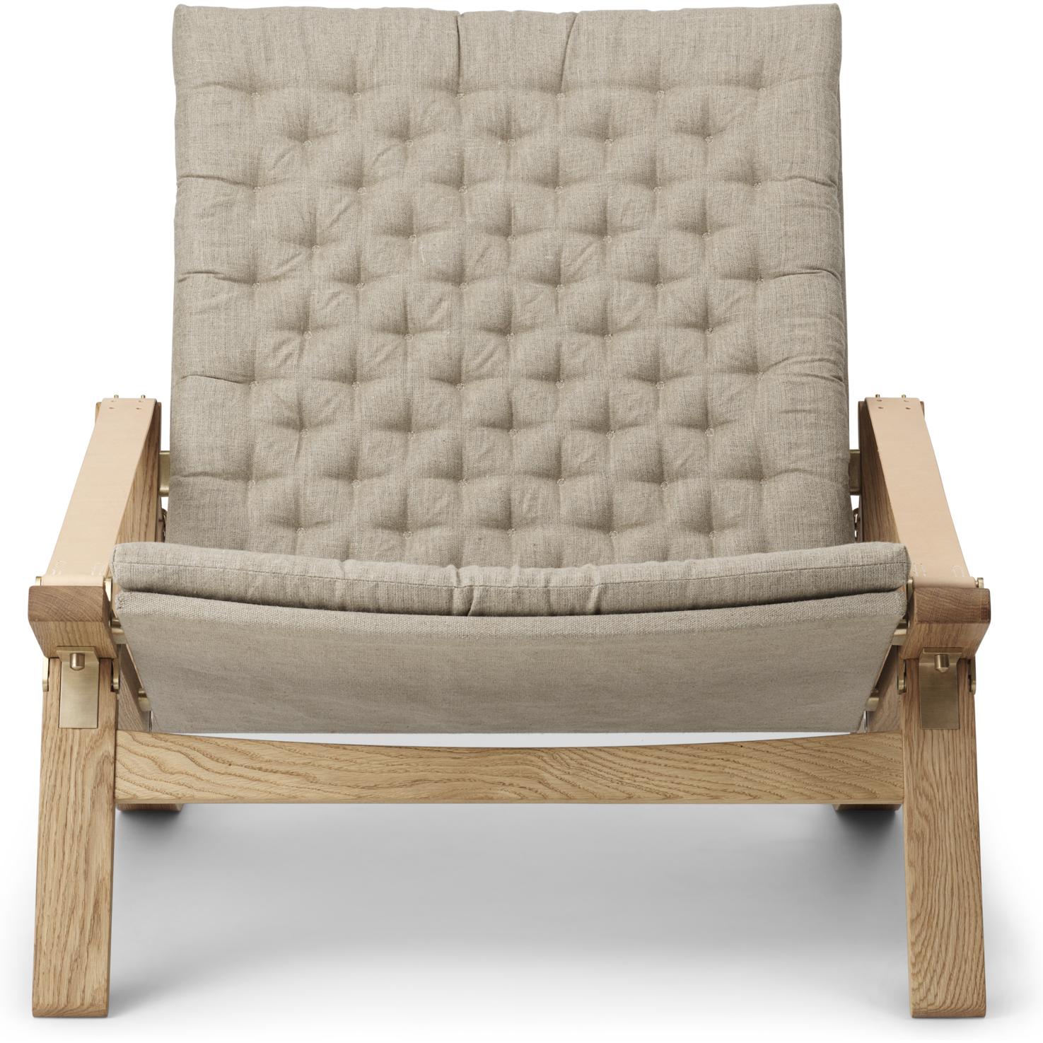 Carl Hansen Fk11 Plica Chair Oak Oaked/Canvas, Natural