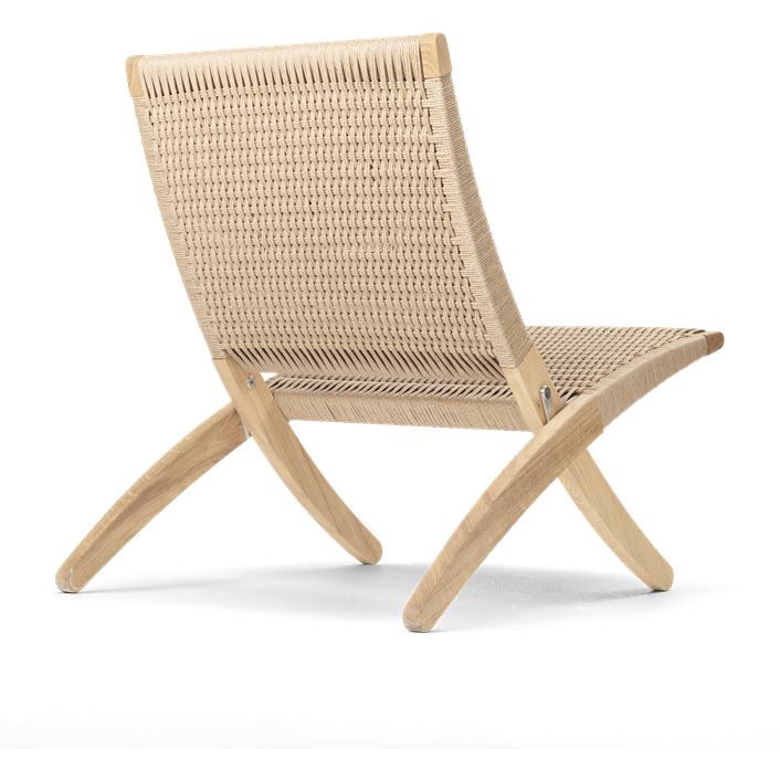 Carl Hansen MG501 Cuba Chair Oak Soap, přírodní šňůra