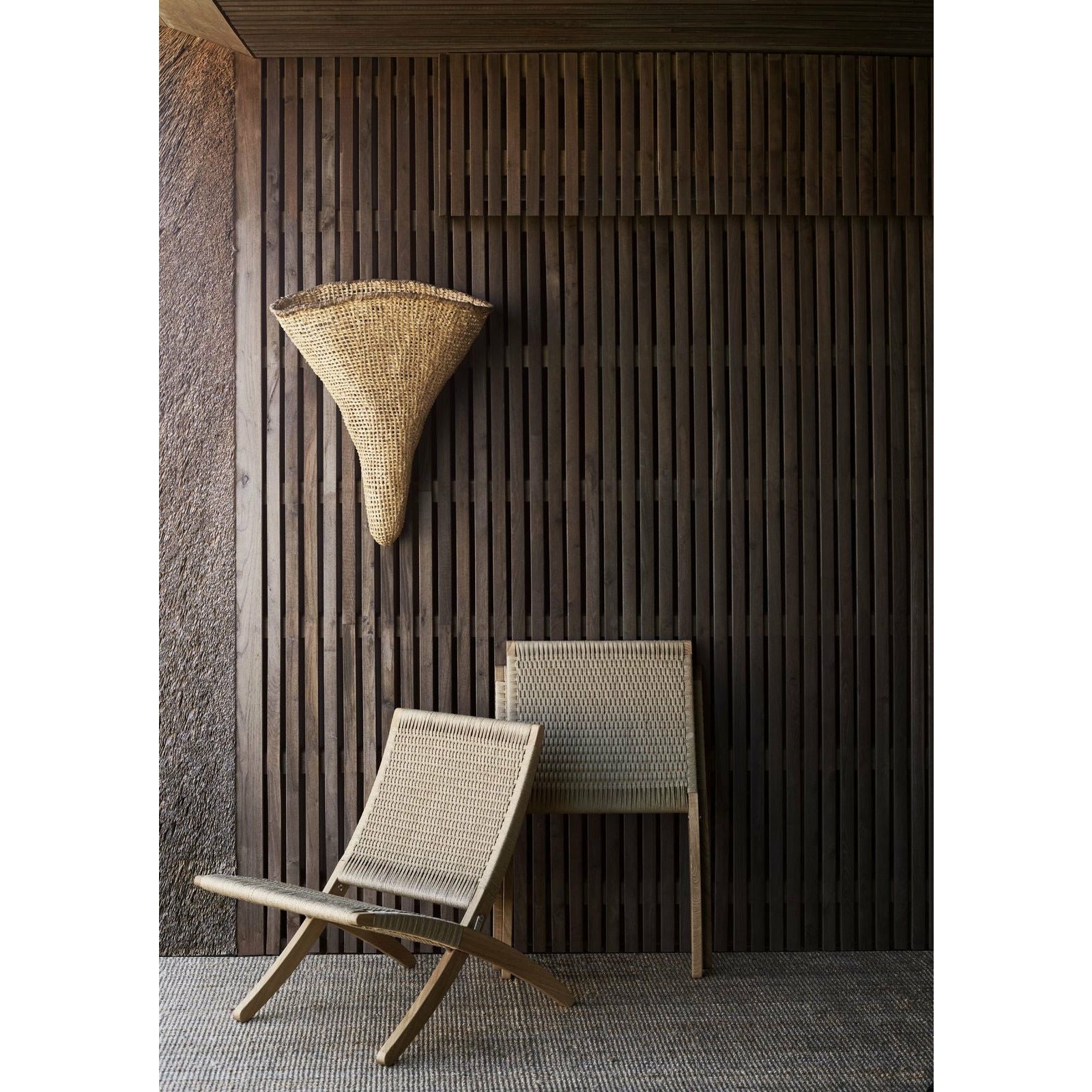 Carl Hansen MG501 Cuba Chair Oak Soap, přírodní šňůra