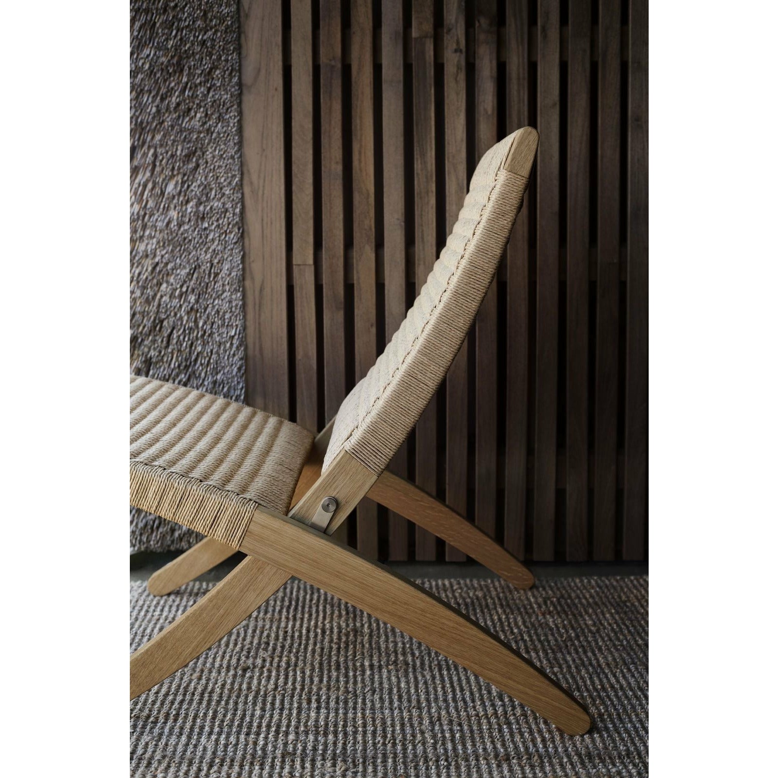 Carl Hansen MG501 Cuba Chair Oak Soap, přírodní šňůra