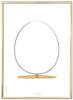 Brainchild The Egg Design Skich Poster With Frame Made Of Brass Coared Metal A5, White Background