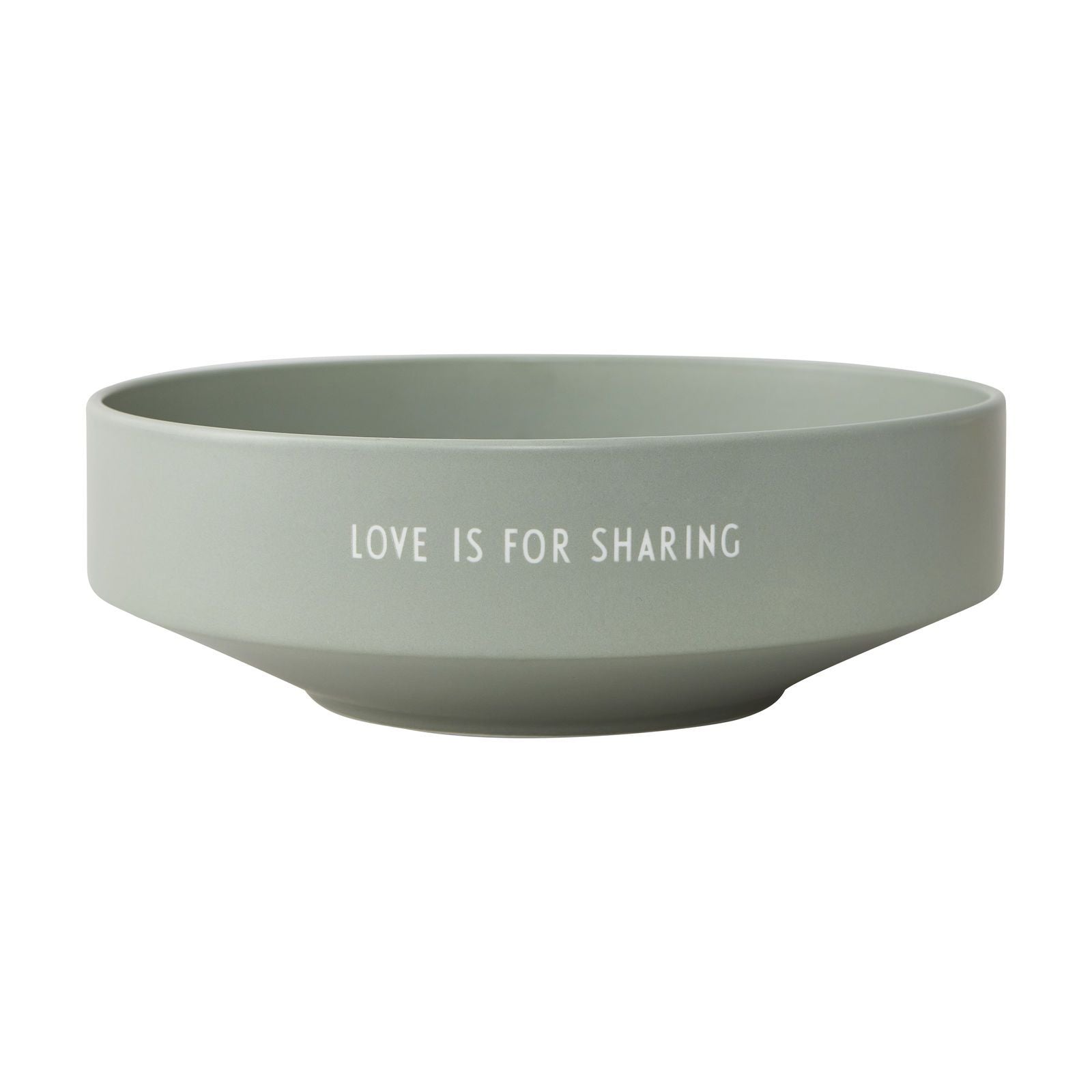 Design Letter's Favorite Bowl Large, Green