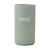 Designové písmena Oblíbená váza úsměv střední, zelená