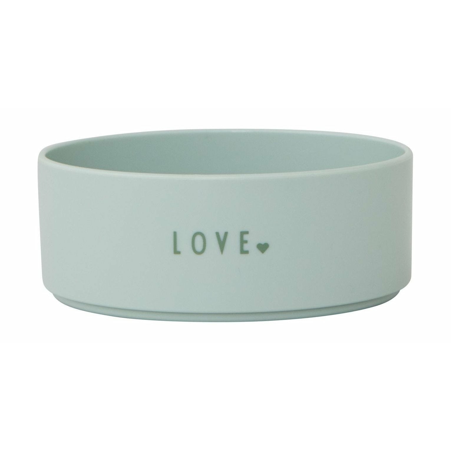 Design Letters Mini Favorite Bowl Tritan Love, Green