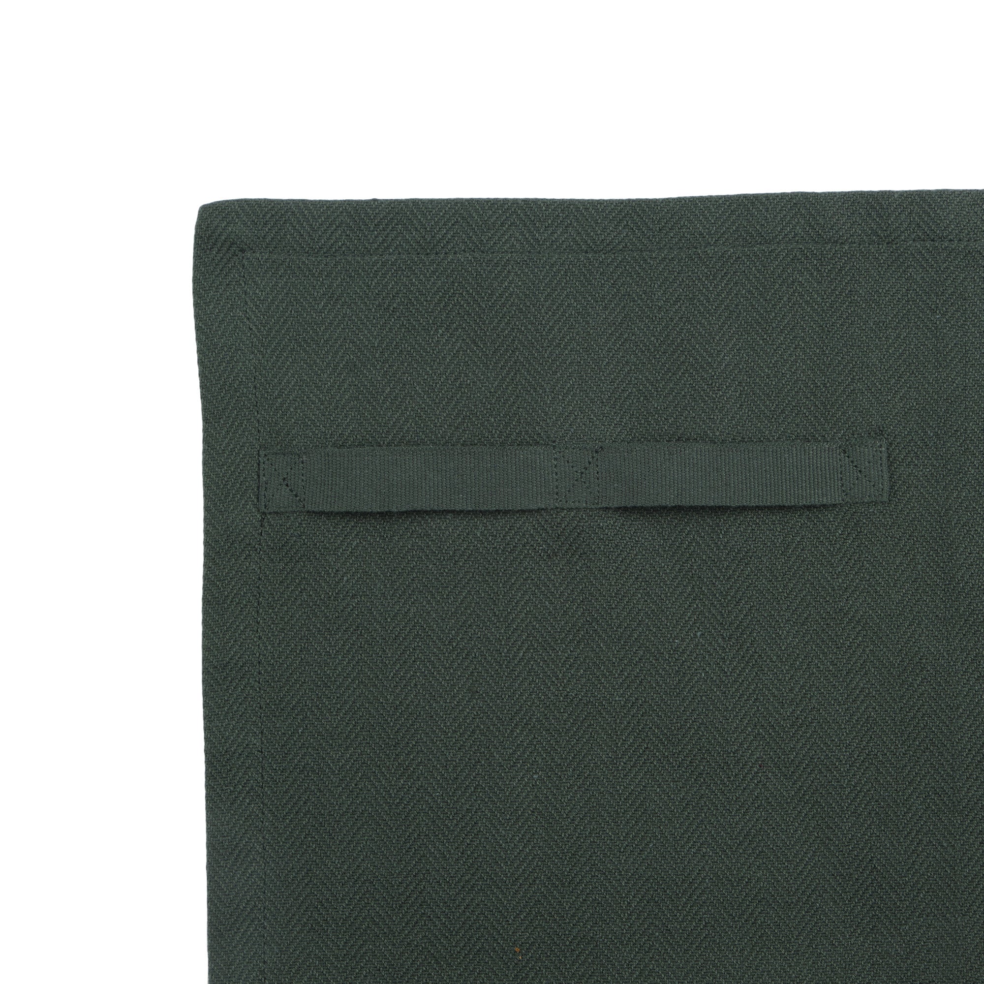 The Organic Company Dinner Napkins, Dark Green