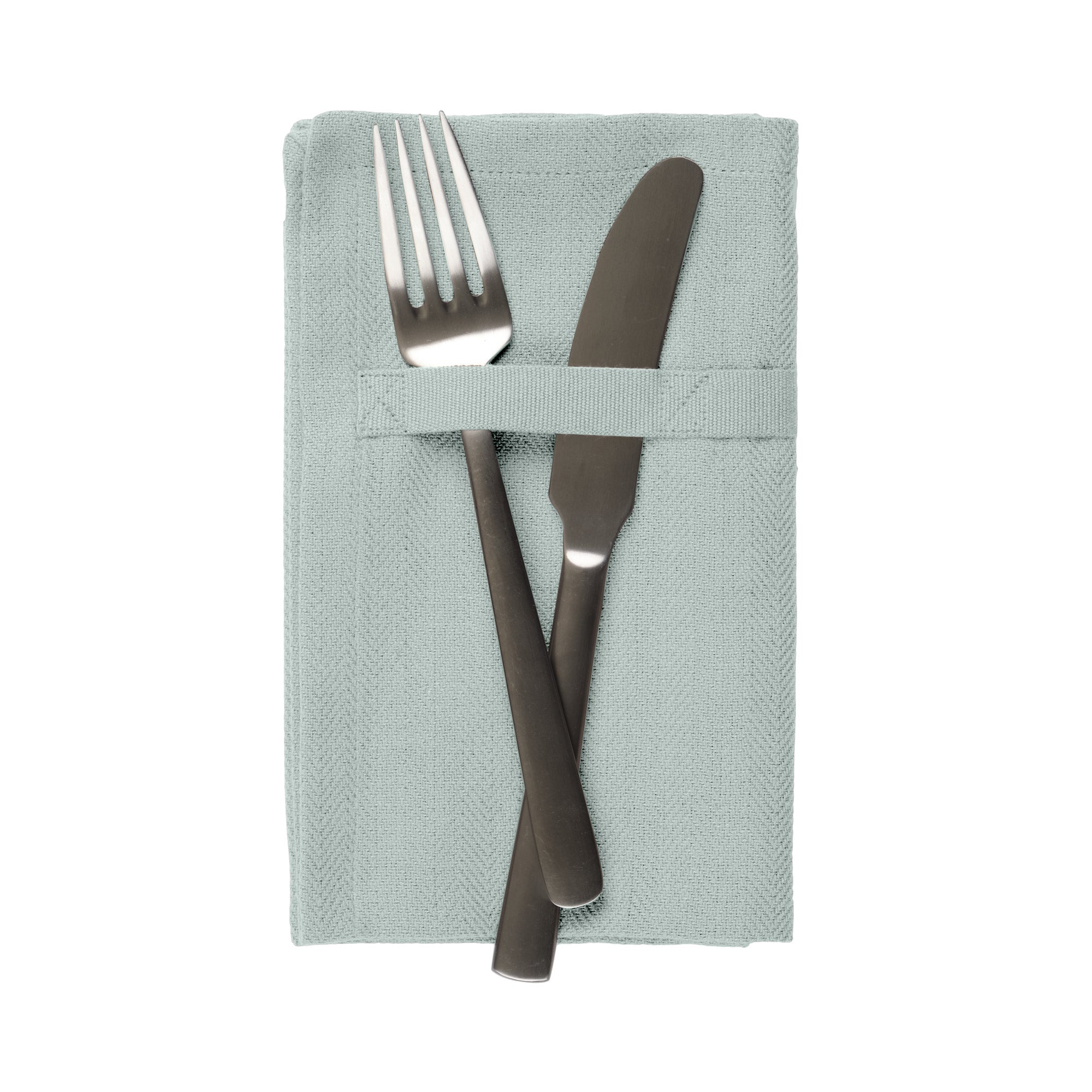 The Organic Company Dinner Napkins, Dusty Mint