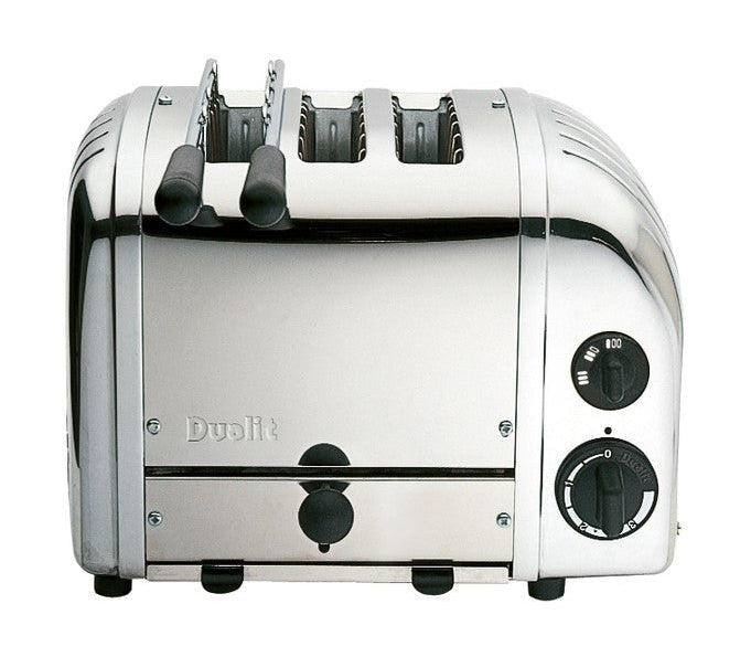DUALIT Classic Toaster New Gen 2+1 Slot vč. Sendvičové kleště, leštěné