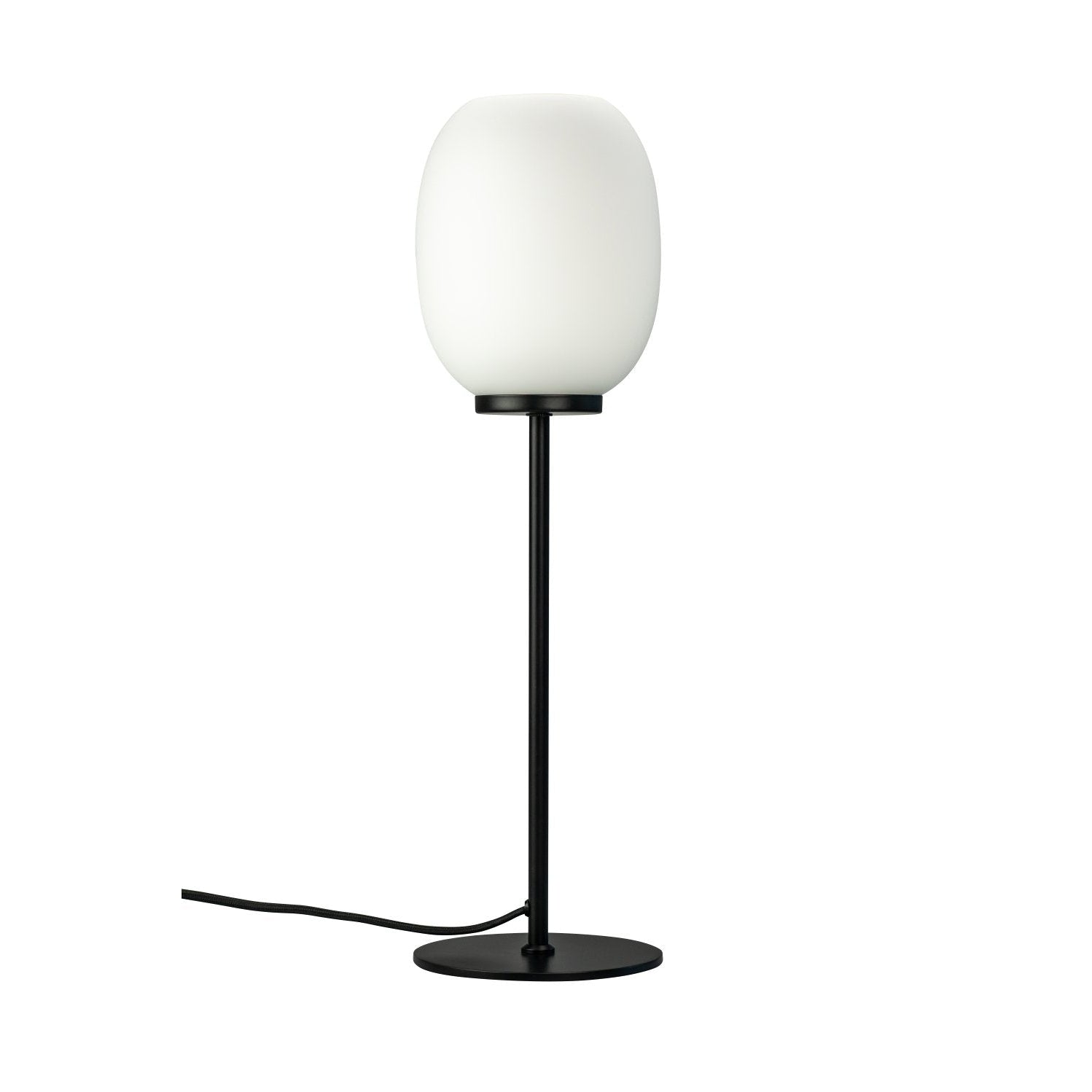 Dyberg Larsen Dl39 Table Lamp, Opal/Black