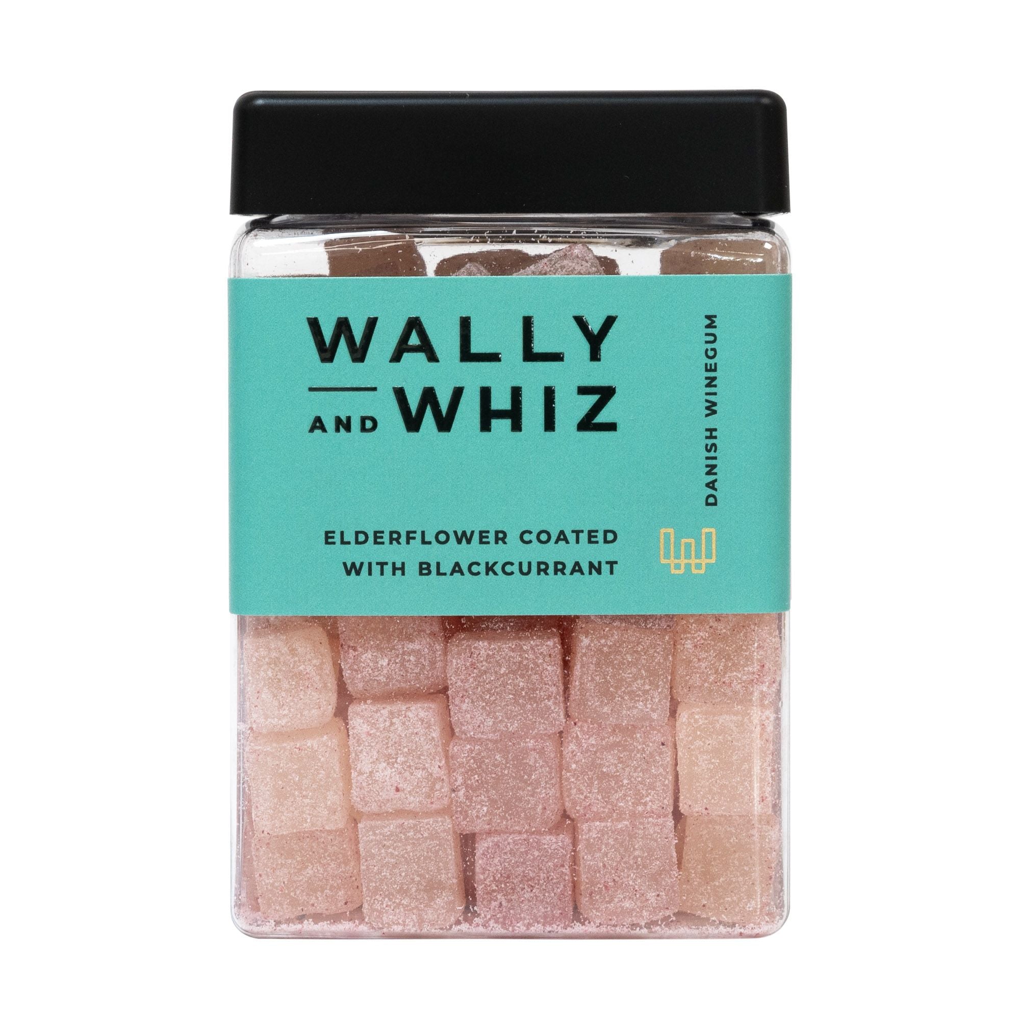Wally a Whiz Summer Wine Gum Cube, Elderflower s černým rybníkem, 240 g
