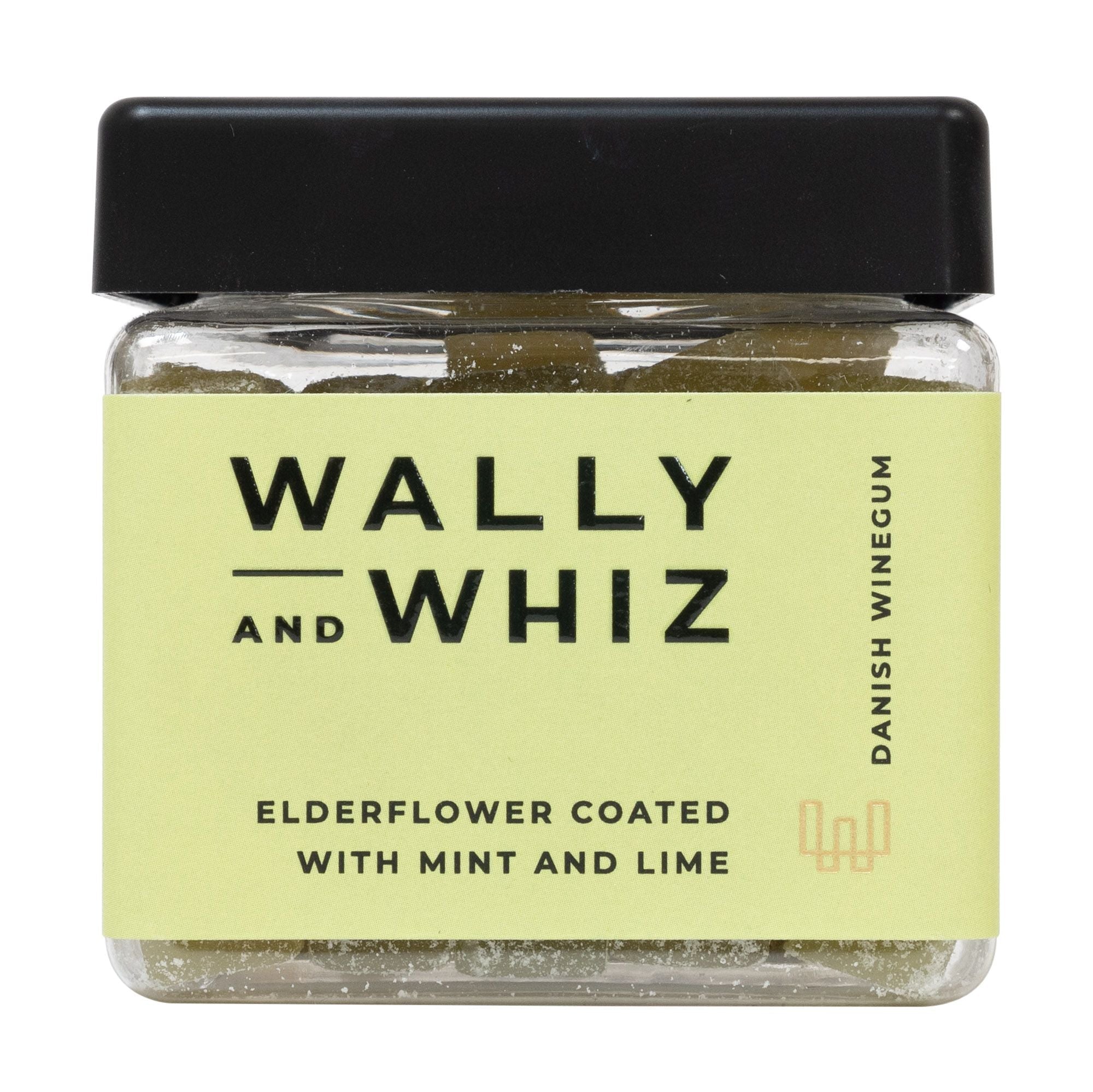 Wally a Whiz Summer Wine Gum Cube, Elderflower s mátou a vápnem, 140 g
