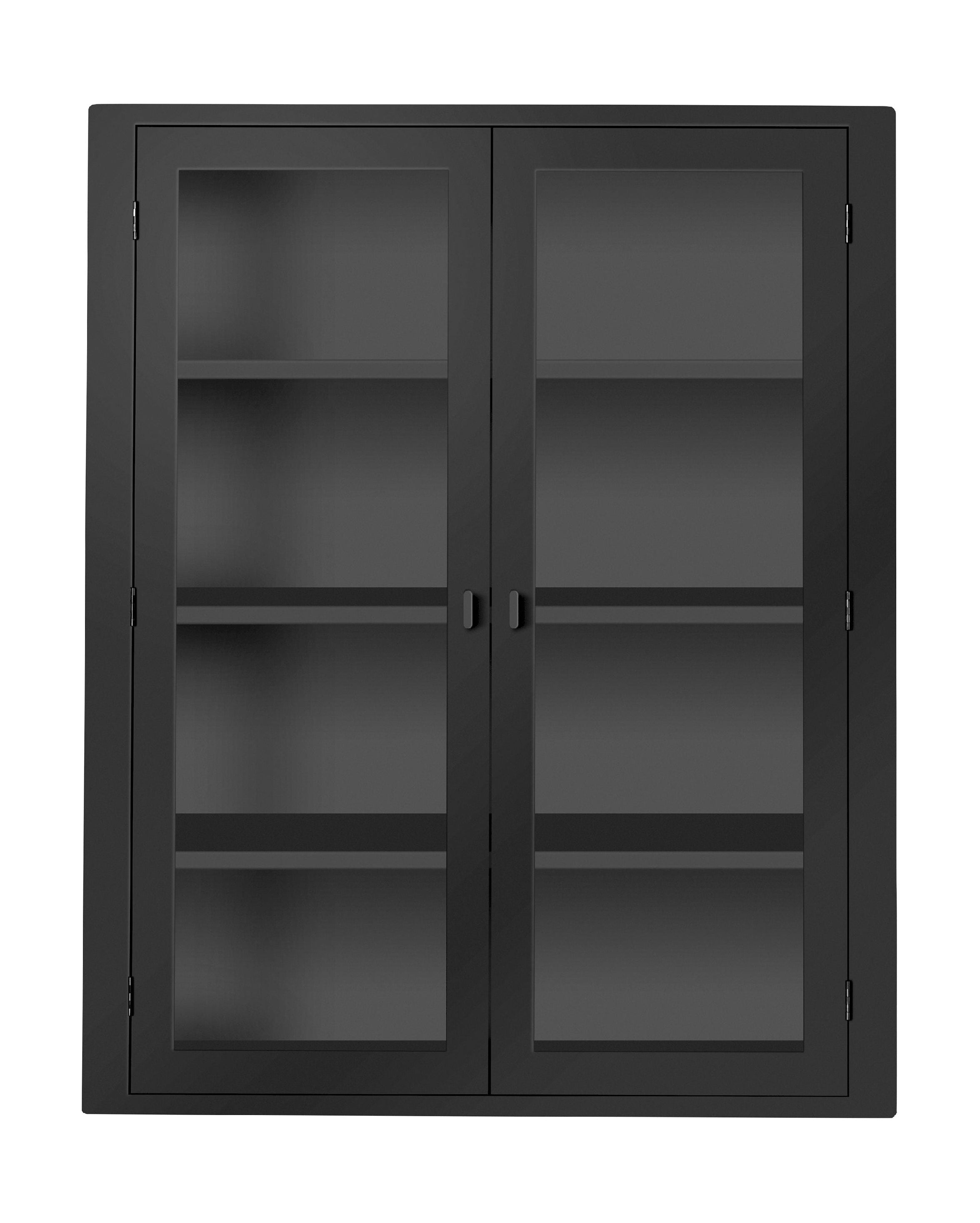FDB Møbler A90 Boderne Display Cabinet, černá