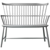 FDB Møbler Børge Mogensen J52 D Bench in Beech, Grey, W 106cm