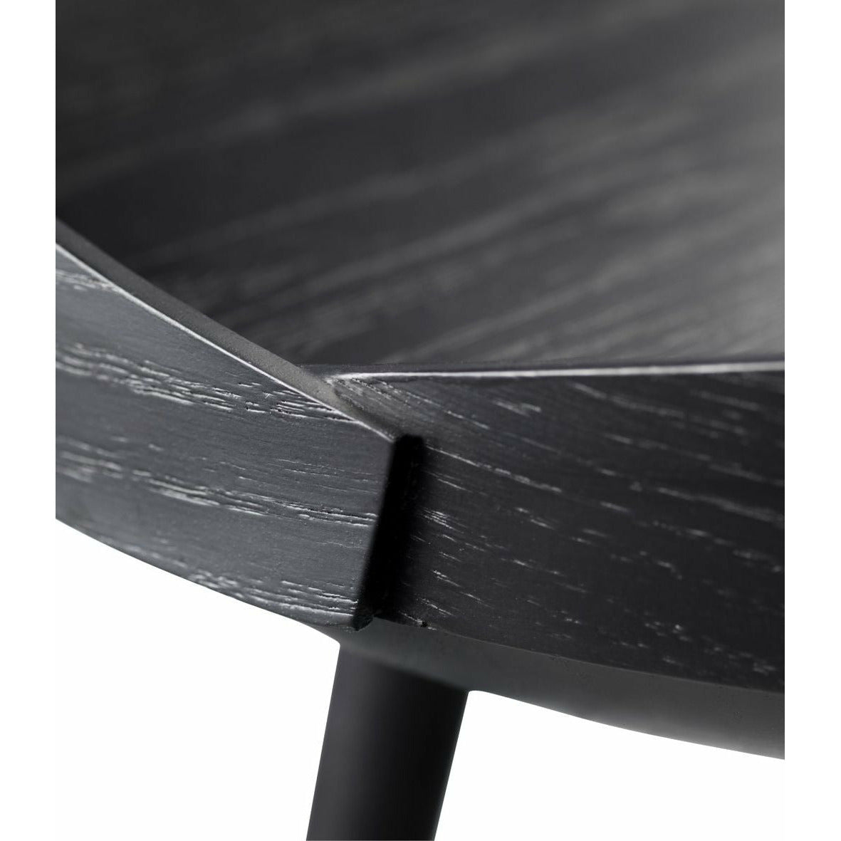FDB Møbler D106 servírovací stůl, černá