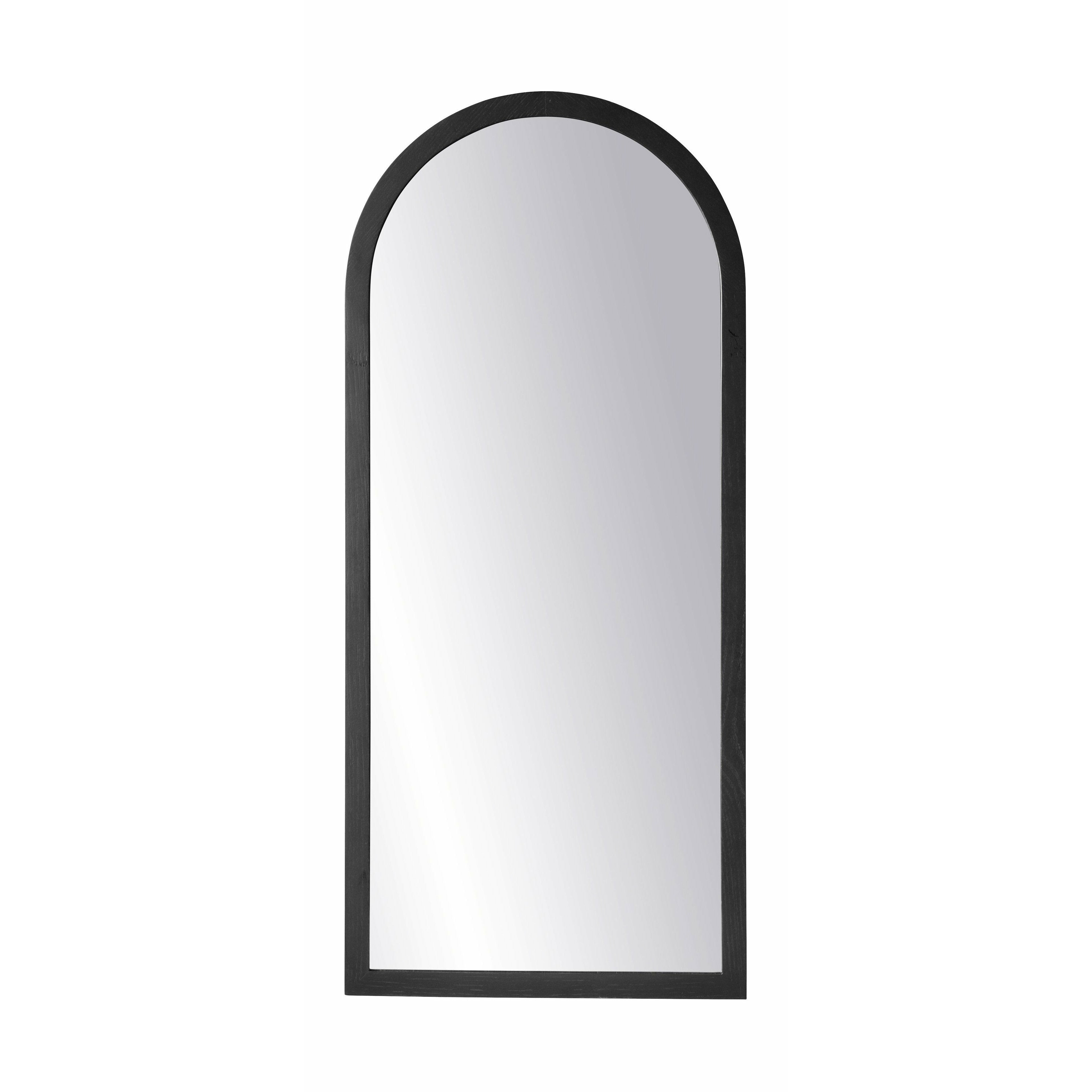 FDB Møbler I2 Mossø Mirror 90x40 cm, černá