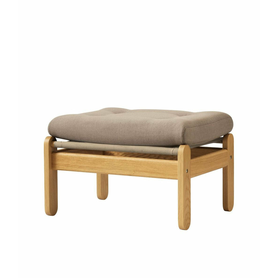 Fdb Møbler J113 Footstool, Beige 61208