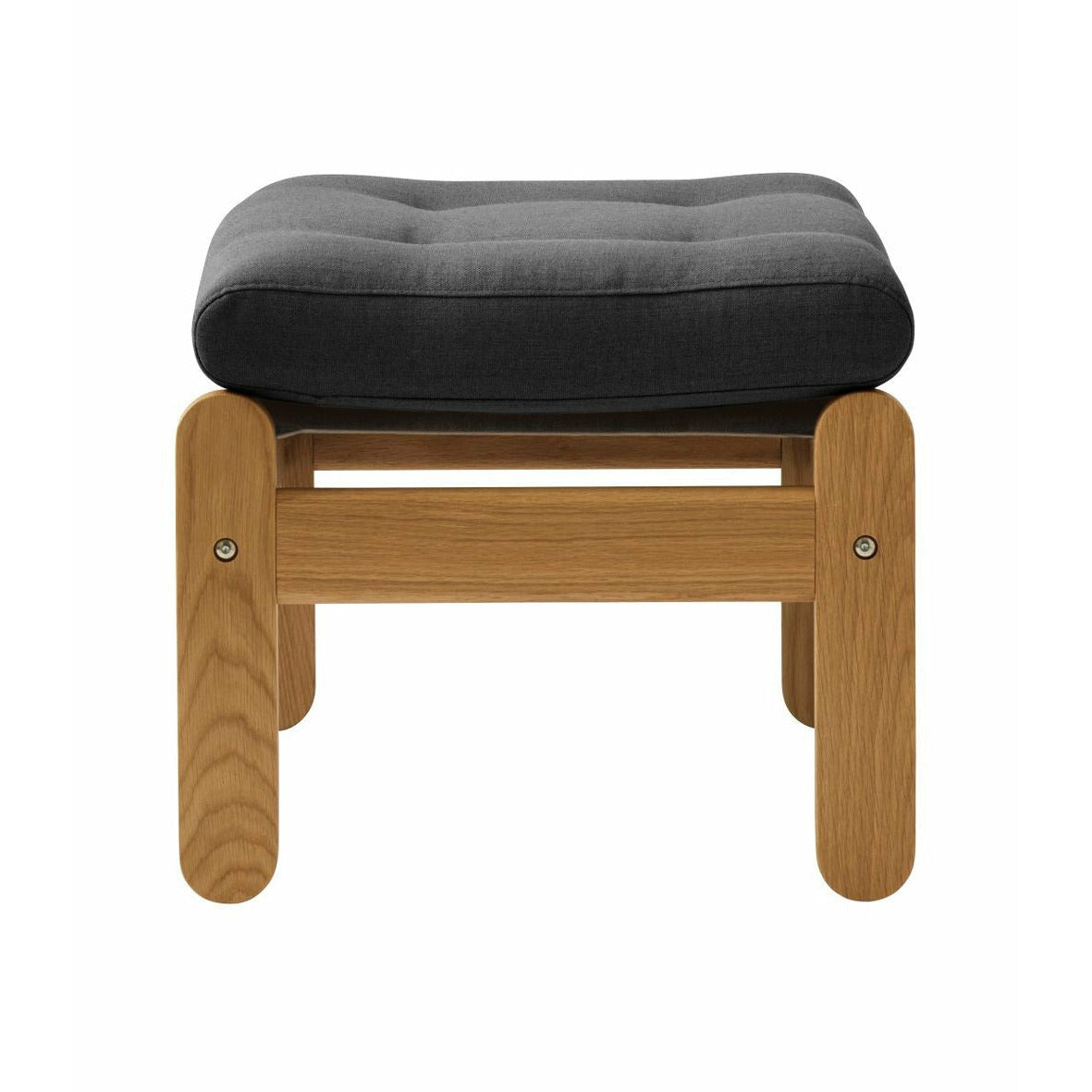 FDB Møbler J113 Footstool, tmavě šedá 60153