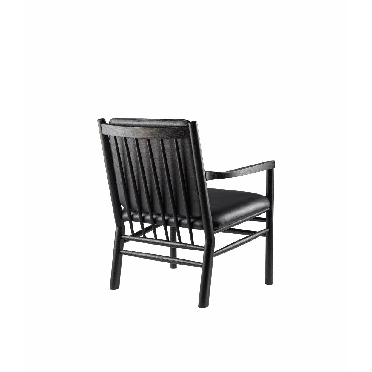 Fdb Møbler J147 Armchair, Black/Black