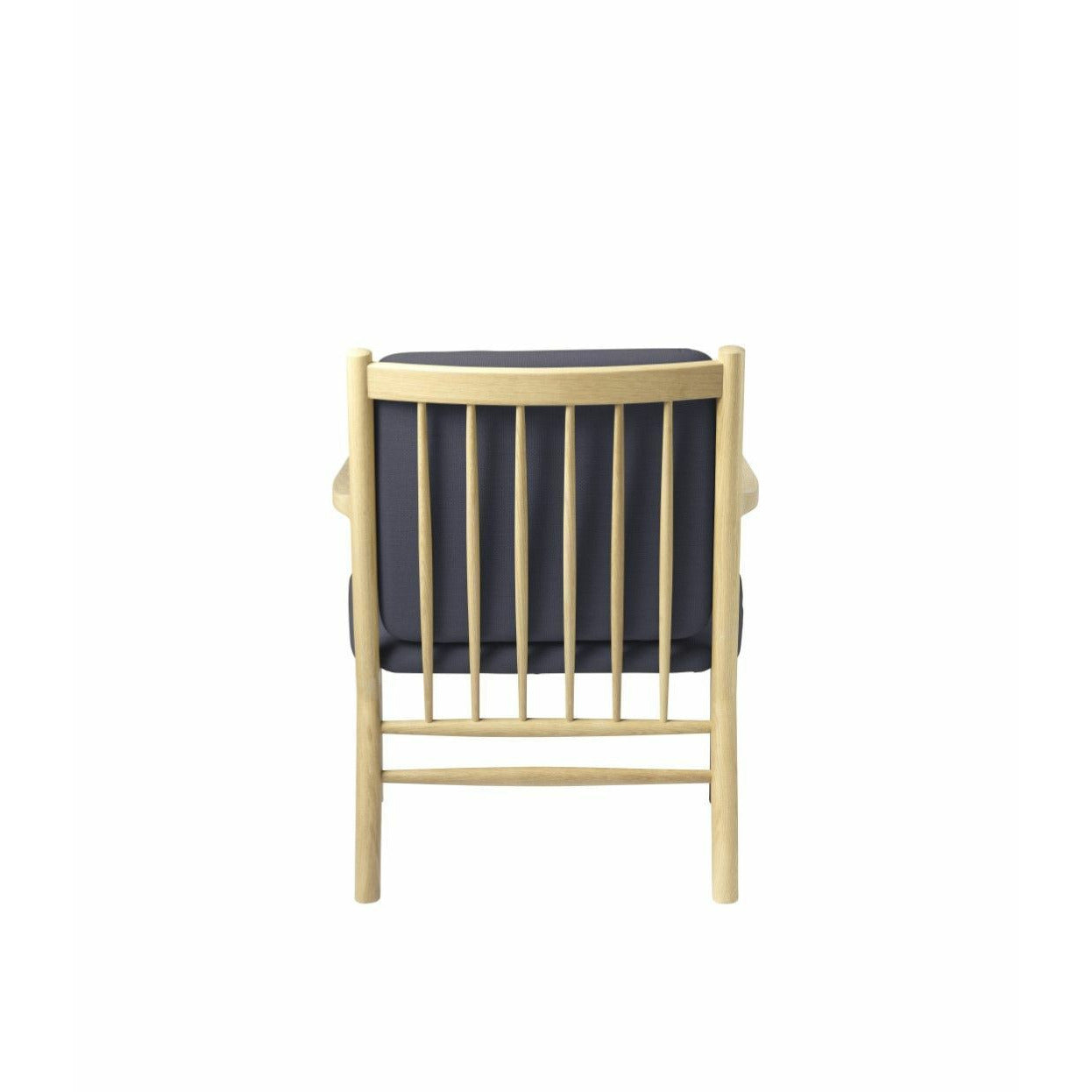 Fdb Møbler J147 Armchair, Natural/Mørkeblå