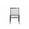 FDB nábytek J80 Jørgen Bækmark Chair, Blue Grey/Natural