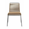 FDB Møbler M20 Teglgaard Cord Chair, kov/hnědá