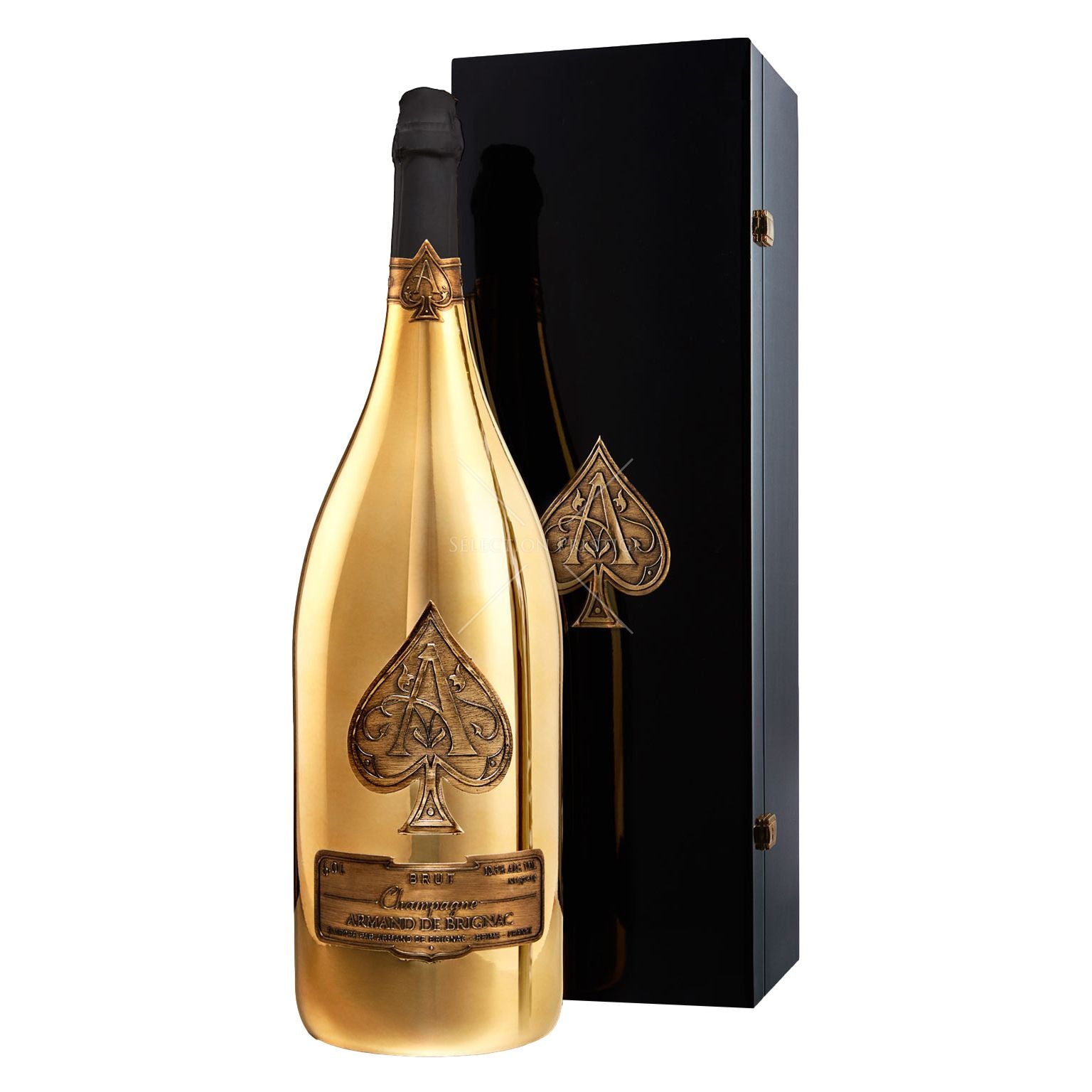 Armand de Brignac Brut Gold in Wooden Box 3 l