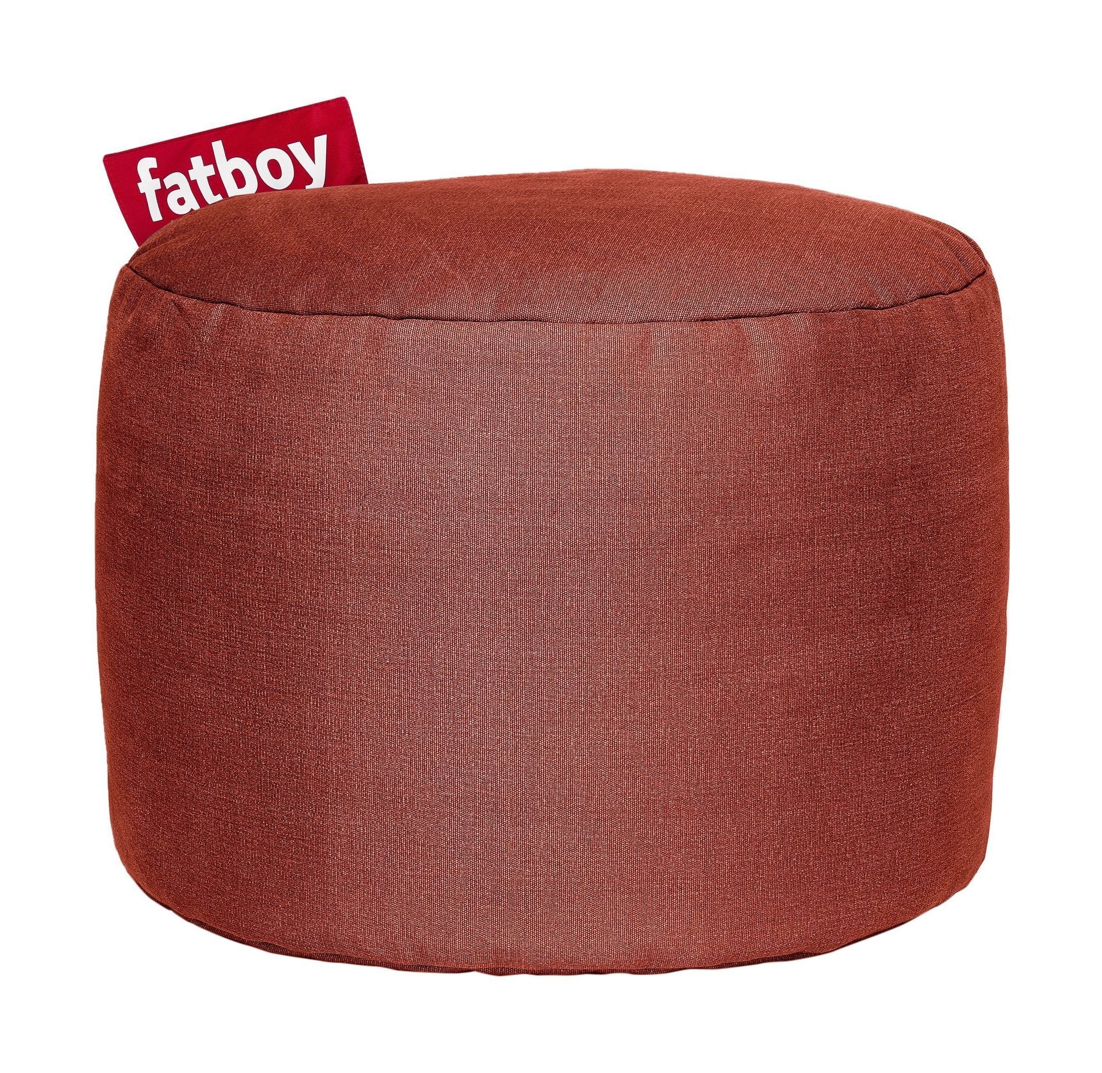 Fatboy Point Stonewashed Stool, Rhubarb