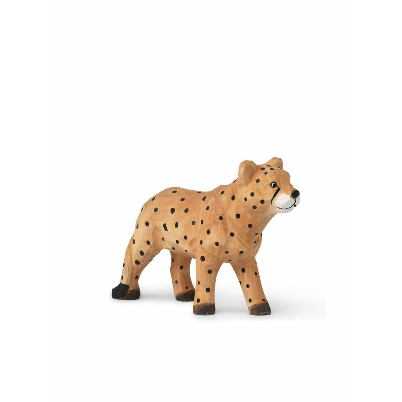 Ferm žijící zvířecí ruka vyřezaná, gepard