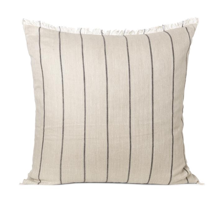 Ferm Living Calm Cushion Velký velbloud / černá