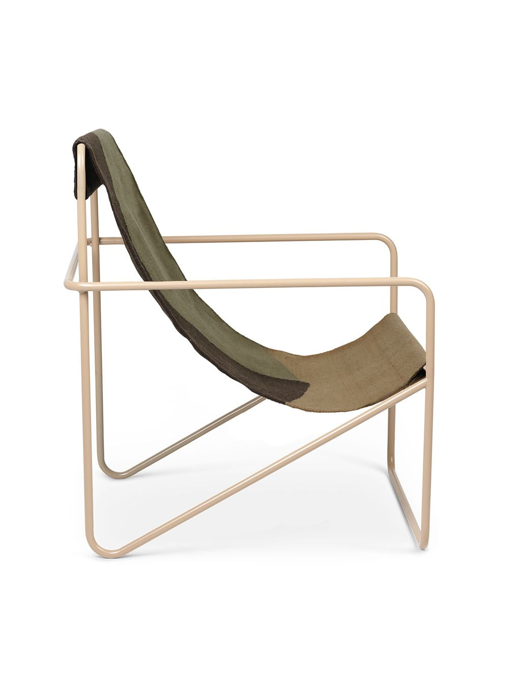 Ferm Living Desert Lounge Chair, Kašmír/duna