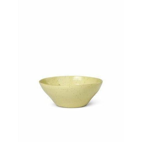 Ferm Living Flow Bowl Yellow Speckle, Ø14,5 cm