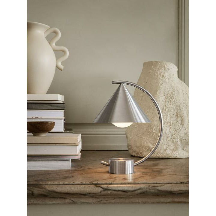 Ferm Living Meridian Portable Light, nerezová ocel