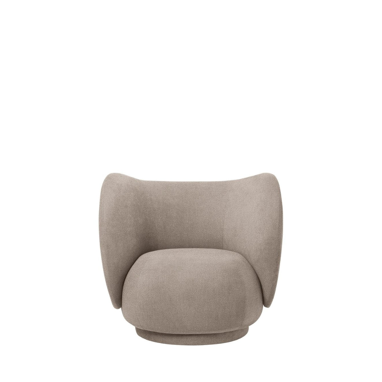 Ferm Living Rico Lounge Chair Bouclet, písek