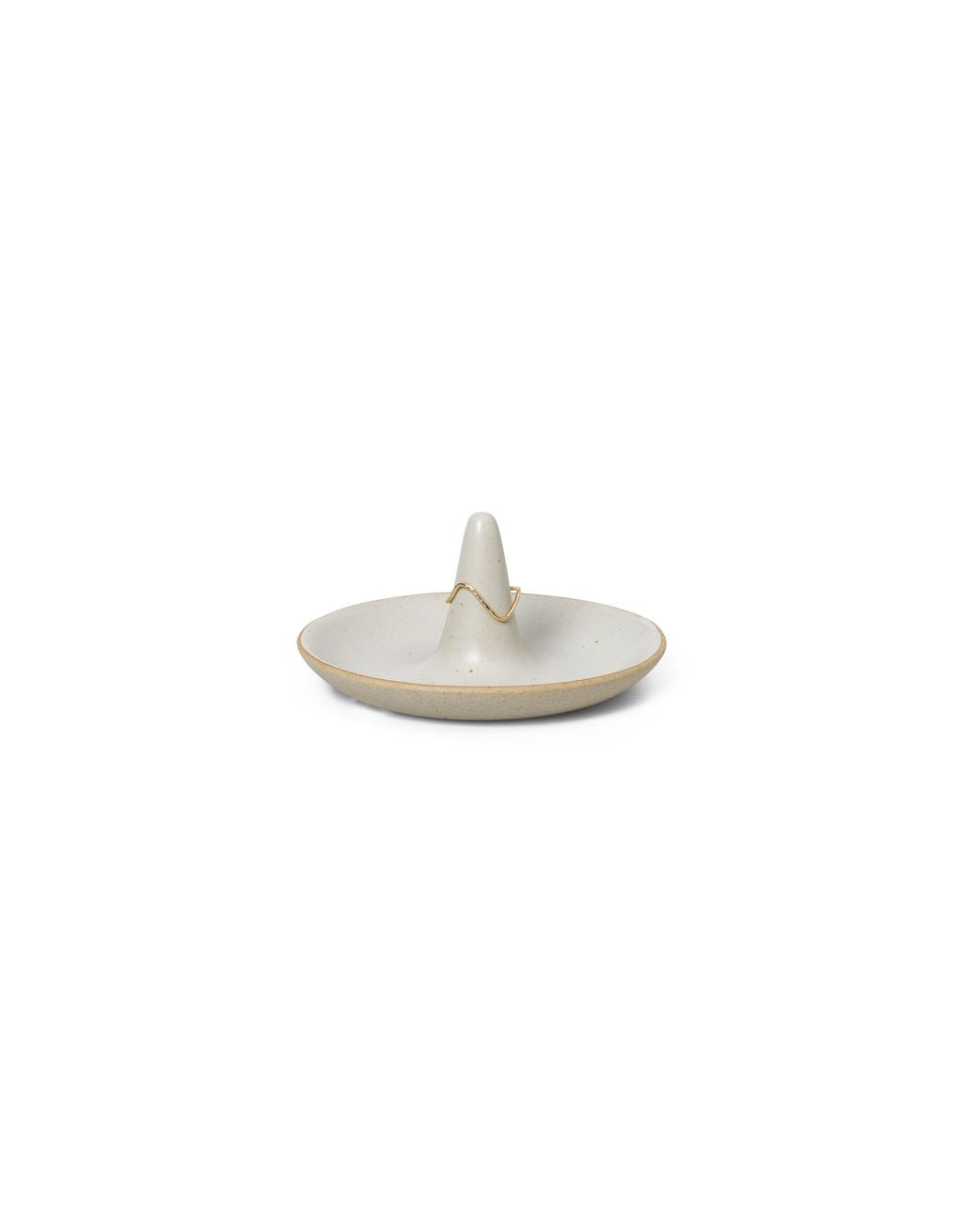 Ferm Living Ring Cone, Off White Speckle