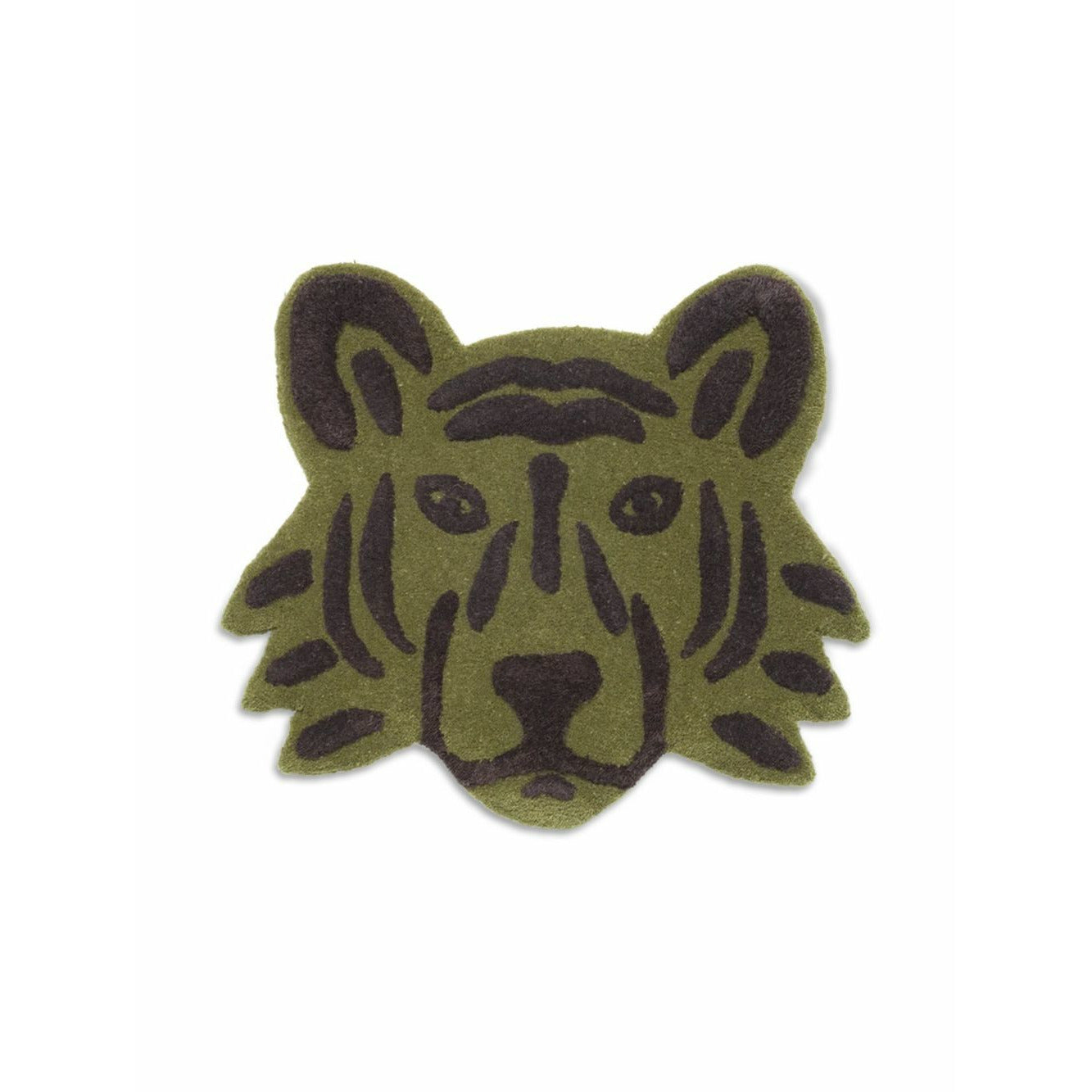 Ferm Living Tufted Tiger Head, Green