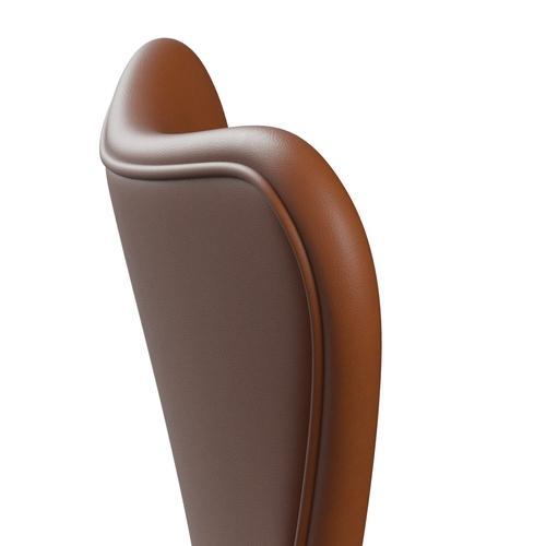 Fritz Hansen 3107 Chair Full Upholstery, Brown Bronze/Essential Walnut