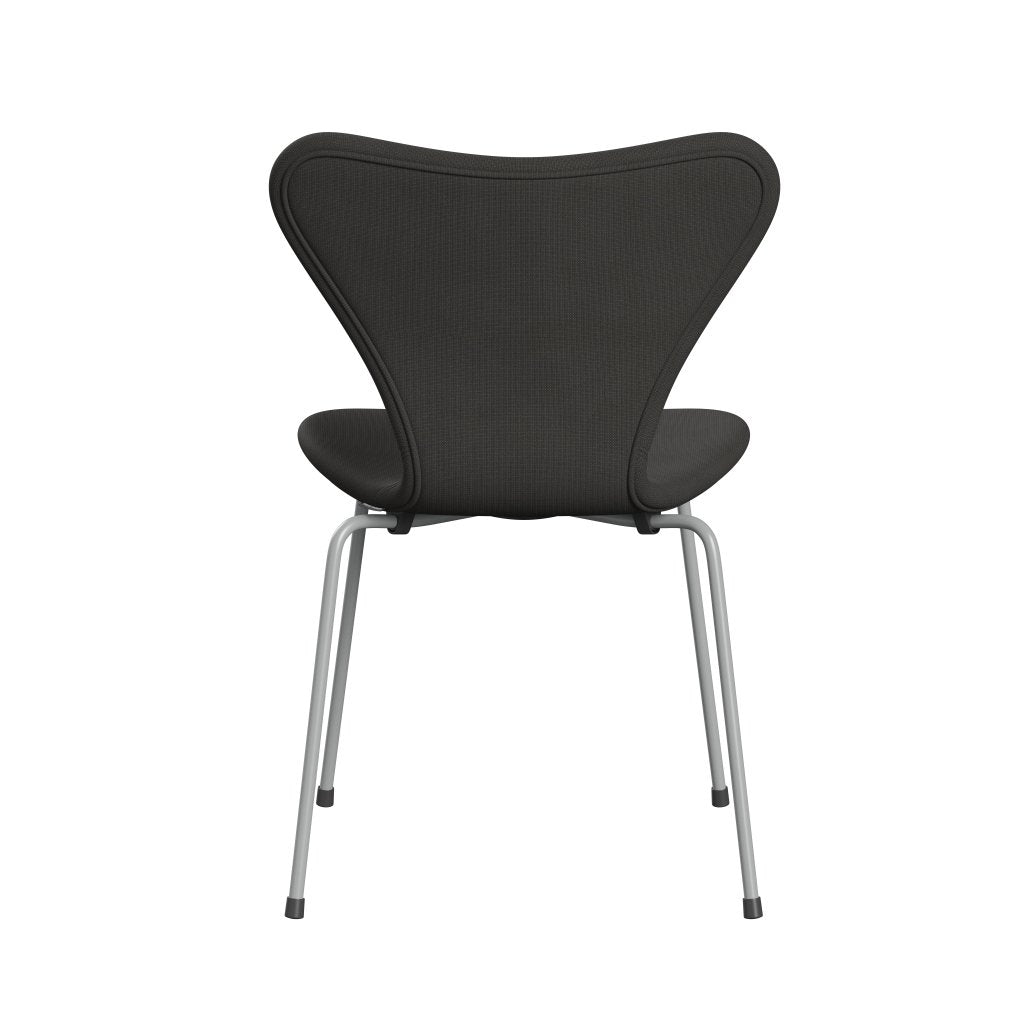 Fritz Hansen 3107 Chair Full Upholstery, Nine Grey/Fame Brown (F61060)