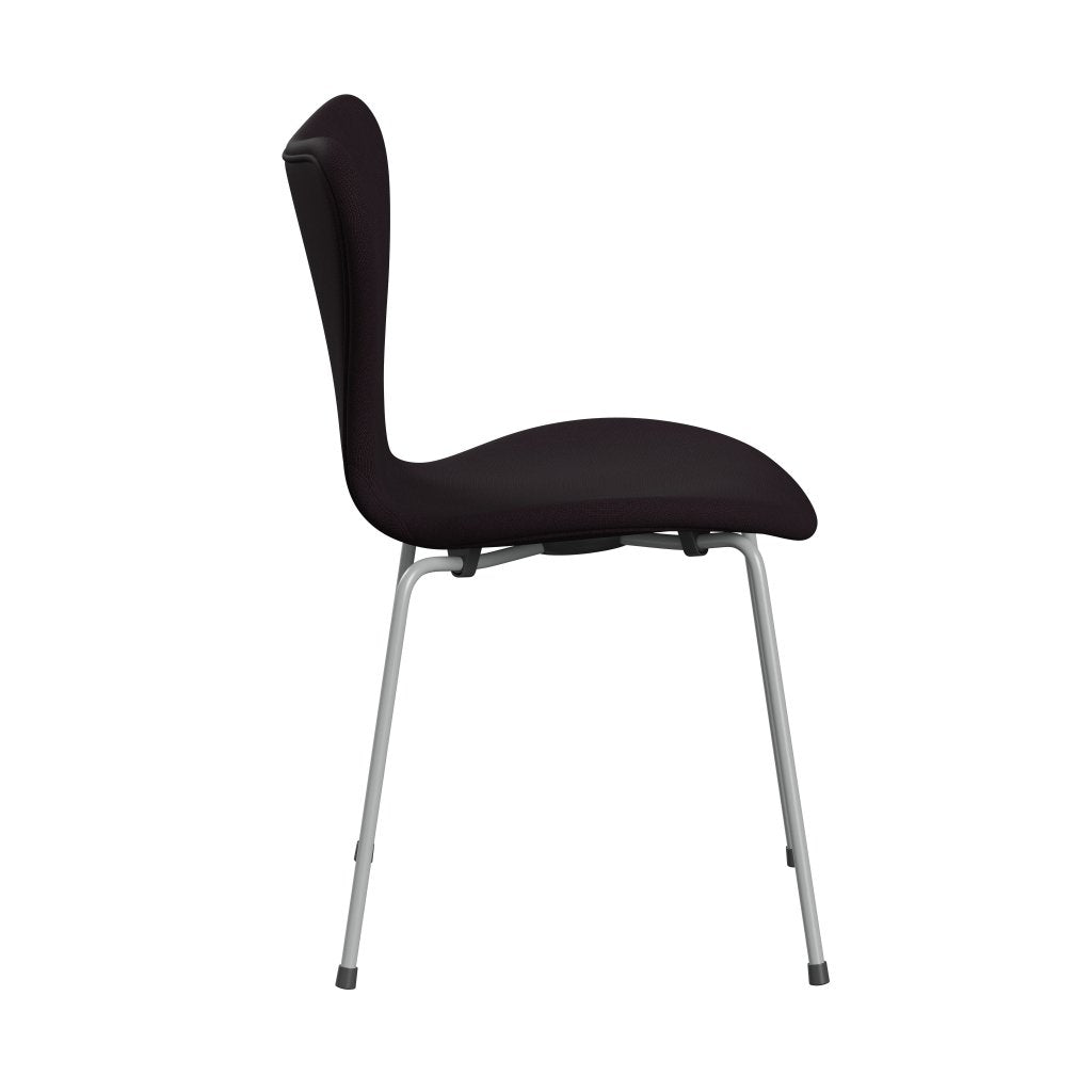 Fritz Hansen 3107 Chair Full Upholstery, Nine Grey/Fame Brown (F61108)